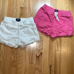 (2) Size 8 kids Nautical shorts - Gap